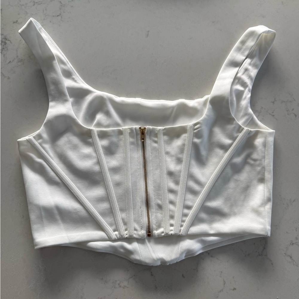 Moalluom Bustier Crop Top - XL